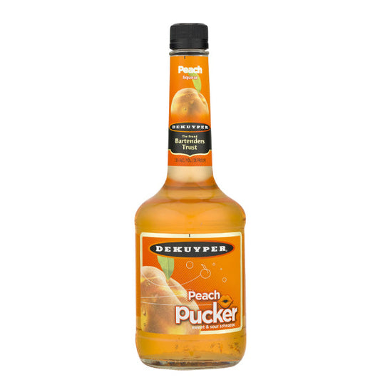 Dekuyper Pucker Peach Schnapps 750ml