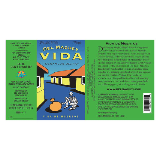Del Maguey Vida De Muertos 750ml
