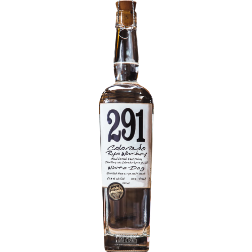 Distillery 291 'Colorado White Dog' Rye Whiskey