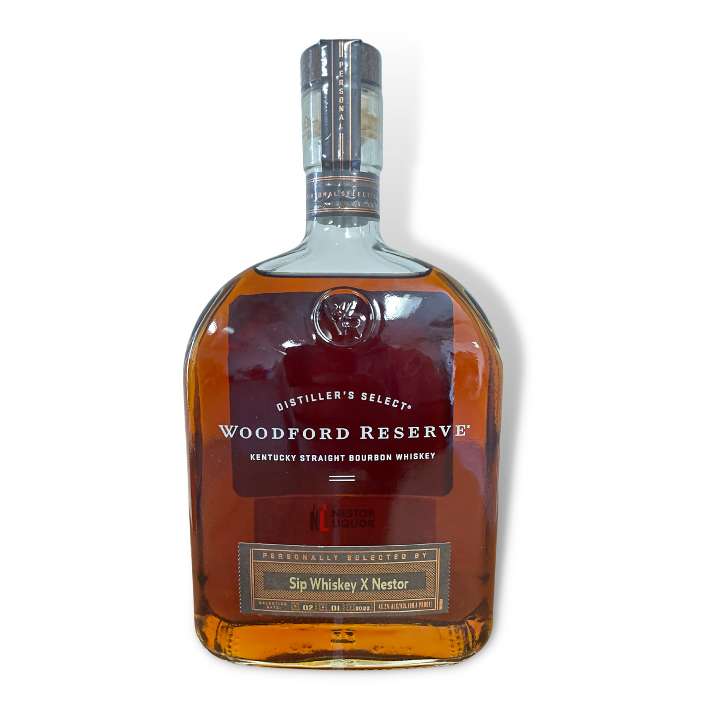 Woodford Reserve Personal Selection Sip Whiskey X Nestor Liquor 'Cherry Cola Bomb' 1 Liter