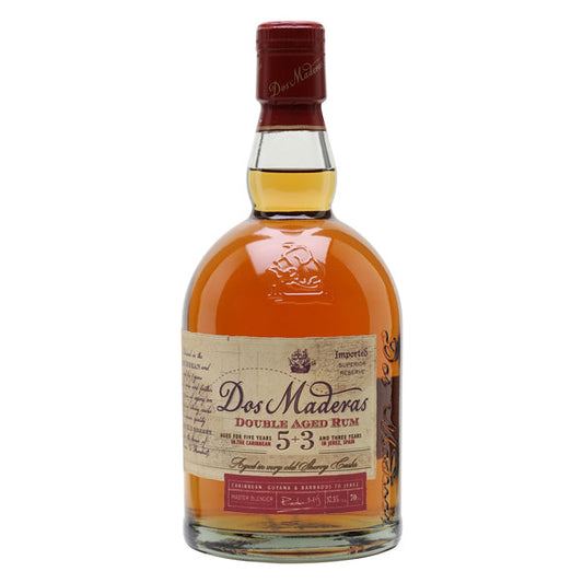 Dos Maderas Double Aged Rum 5+3 Years 750ml