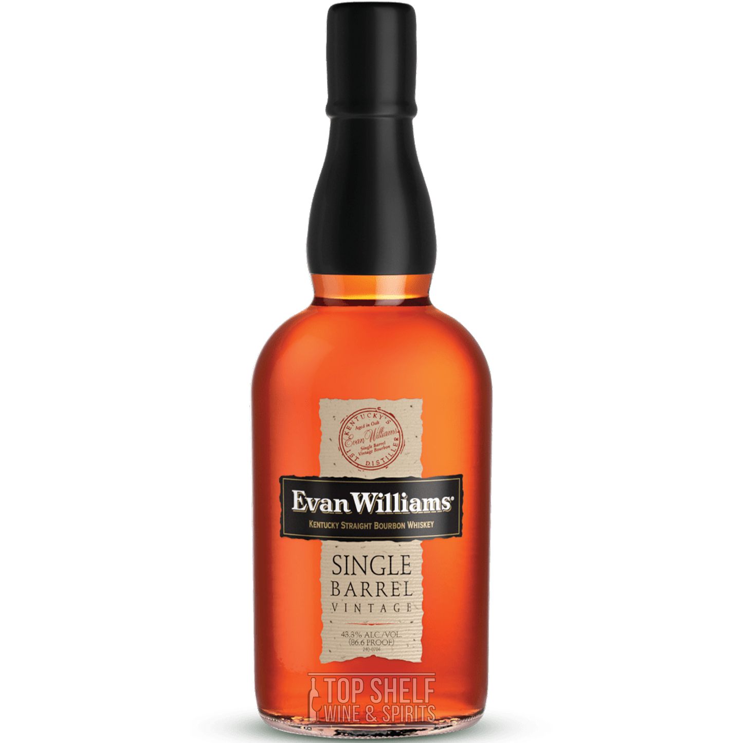 Evan Williams Single Barrel Vintage Bourbon