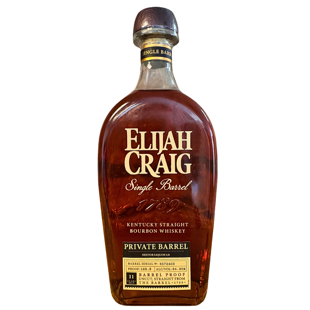 Elijah Craig Barrel Proof Private Select 'Nestor Liquor 6.0' 129.8 PF