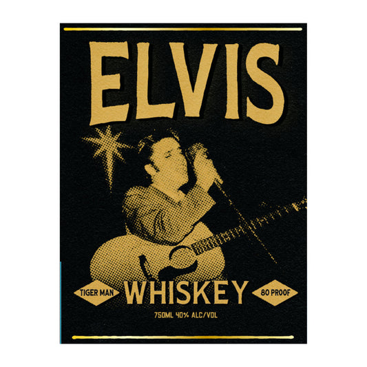 Elvis Tiger Man Straight Tennessee Whiskey 750ml