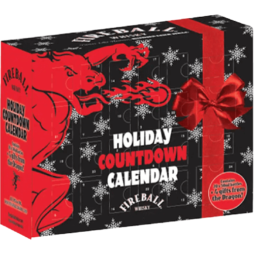 Fireball Cinnamon Whisky Countdown Calendar Gift Pack (50mL)