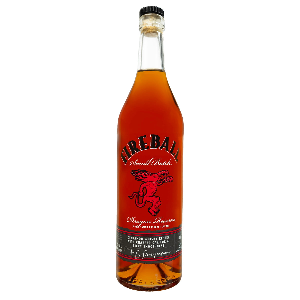Small Fireball Fireball Small Batch Devil's Reserve Cinnamon Whiskey (750Ml) – SwigLab