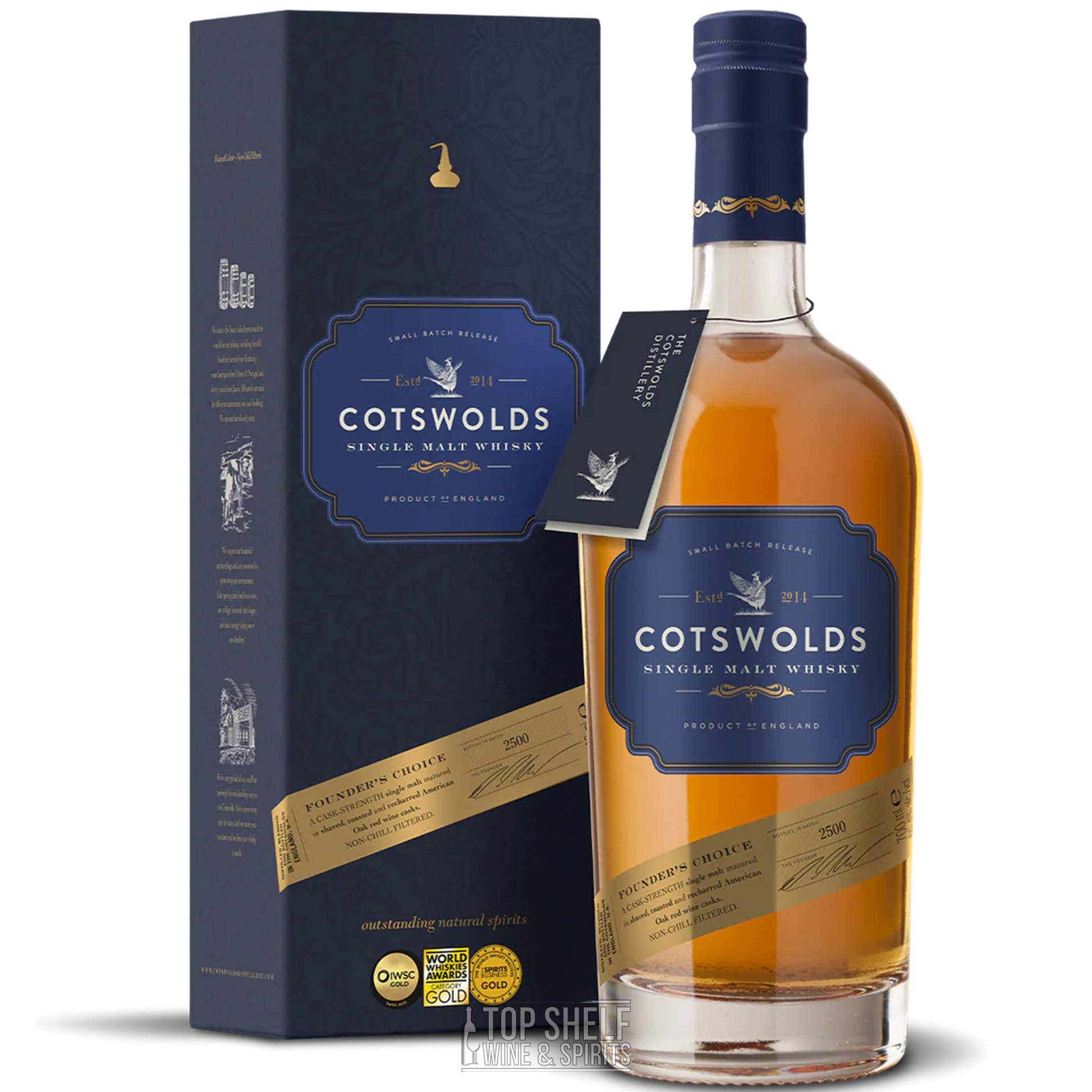 Cotswolds Founders's Choice Cask Strength Single Malt Batch #960