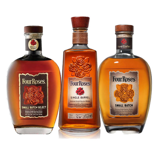 Four Roses Small Batch Select+Four Roses Small Batch+Four Roses Single Barrel Special