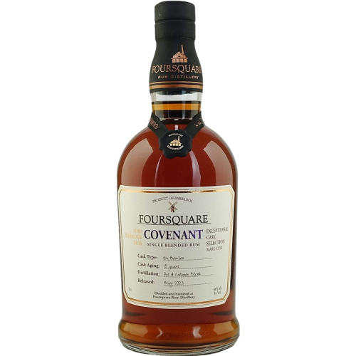 Foursquare Rum Distillery Exceptional Cask Selection 'Covenant' 18 Year Old Single Blend Rum