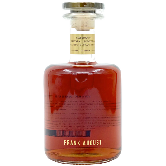 Frank August Bourbon Case Study Mizunara