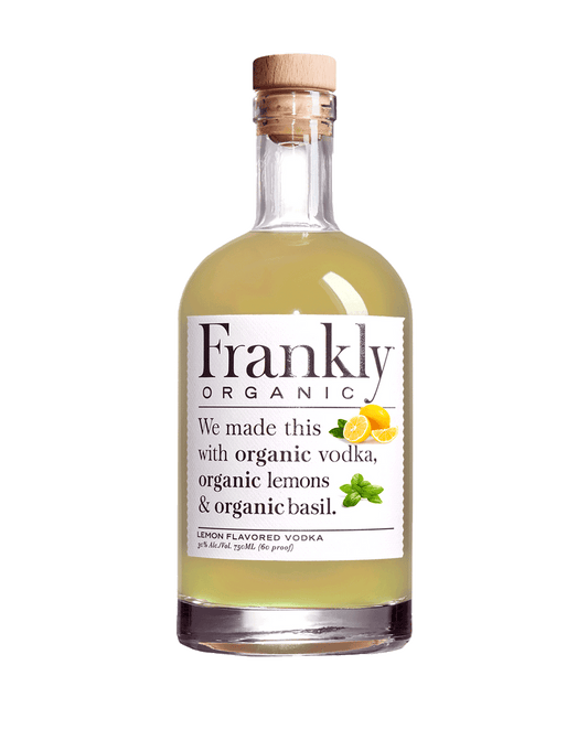 FRANKLY ORGANIC LEMON VODKA 750 ML