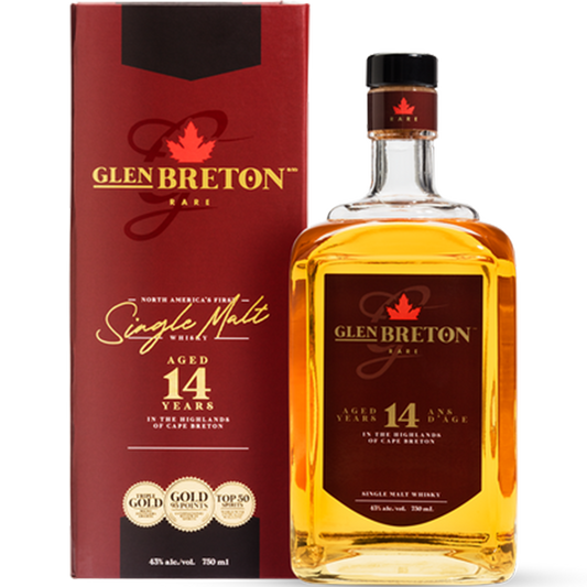 Glen Breton 14 Year Canadian Single Malt Whsikey