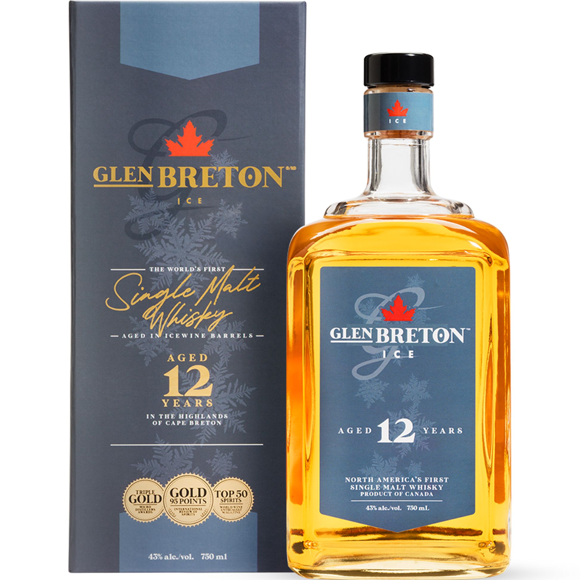 Glen Breton Ice 12 Year Single Malt Whiskey