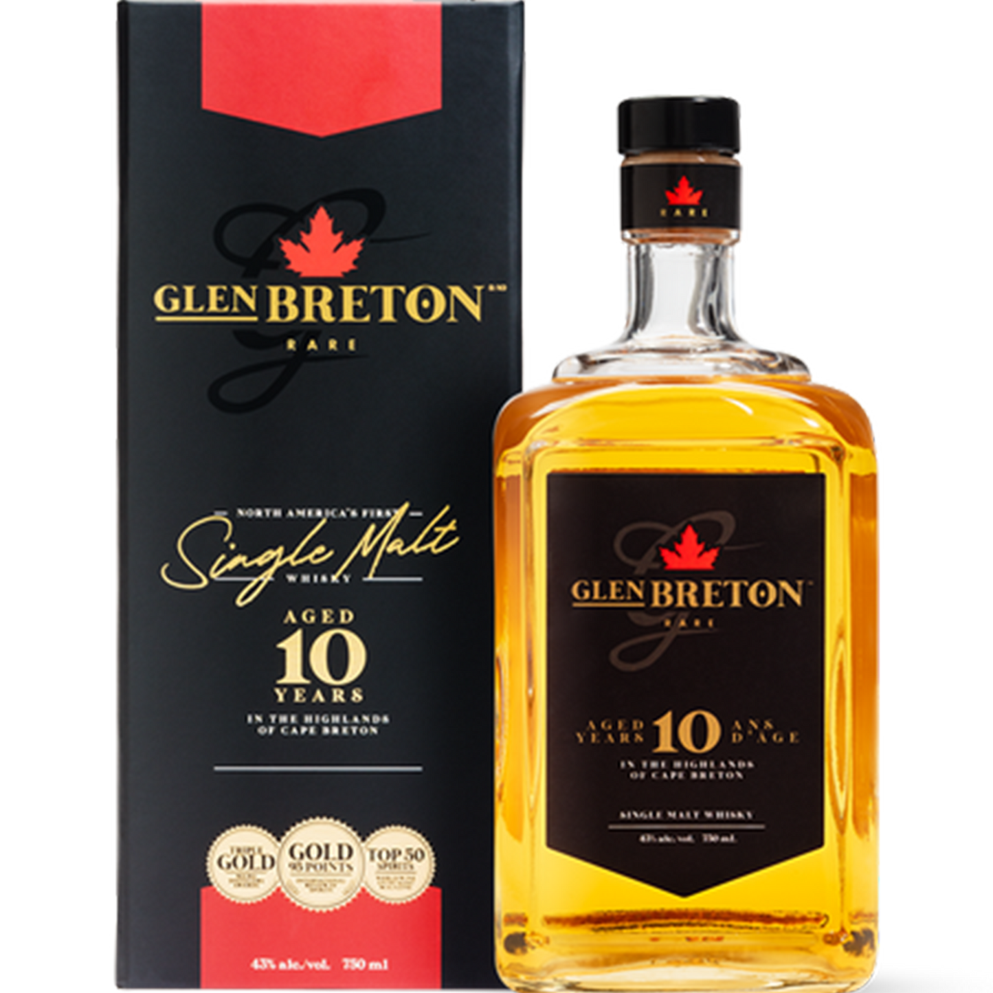 Glen Breton 10 Year Single Malt Whiskey