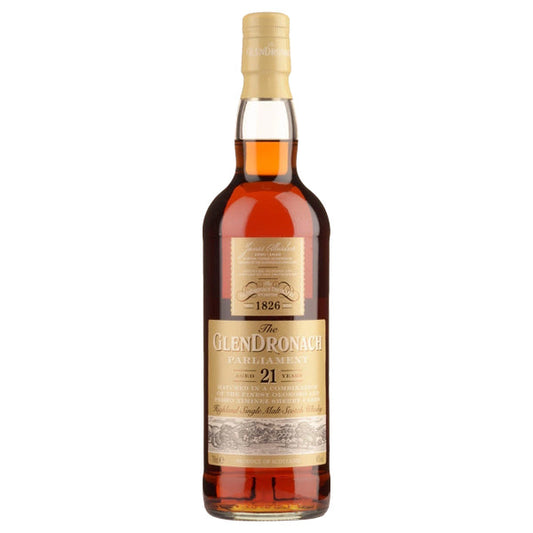 Glendronach Parliament 21 Year Highland Single Malt Scotch Whisky 750ml