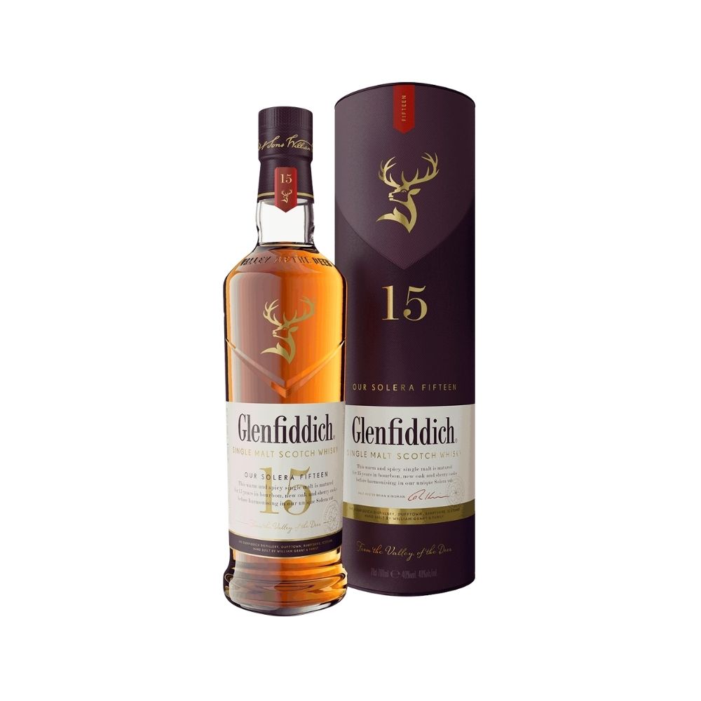 Glenfiddich Our Solera 15 Year Single Malt Whisky 750ml
