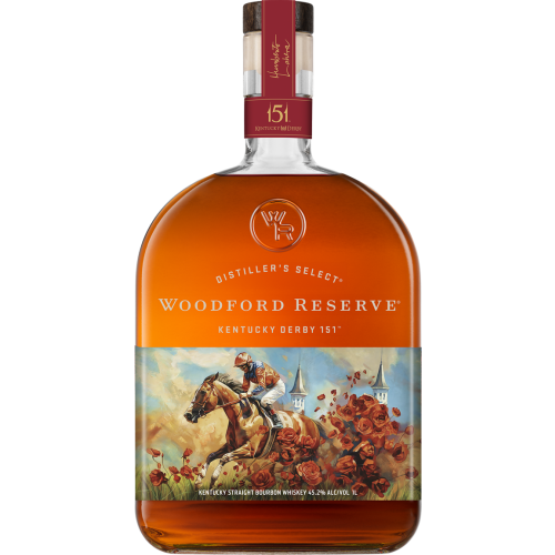Woodford Reserve Kentucky DerbyÂ® 151 Limited Edition Bourbon Whiskey (1L)