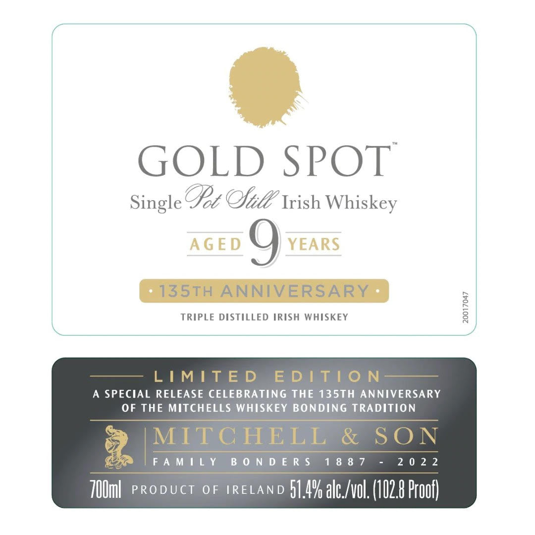 Gold Spot 9 Year Old 135th Anniversary 750ml
