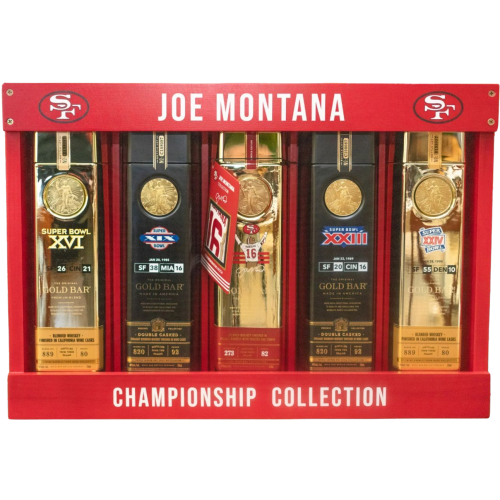 Gold Bar Joe Montana Championship Collection Box Set