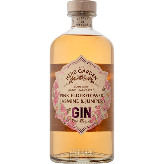 The Herb Garden Pink Elderflower & Jasmine Gin