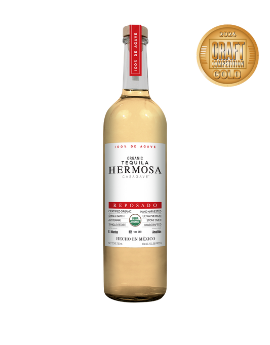 HERMOSA ORGANIC TEQUILA REPOSADO 750 ML