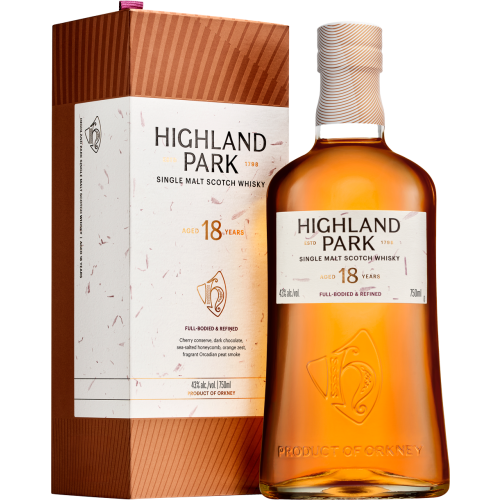 Highland Park 18 Year Old Single Malt Scotch Whisky