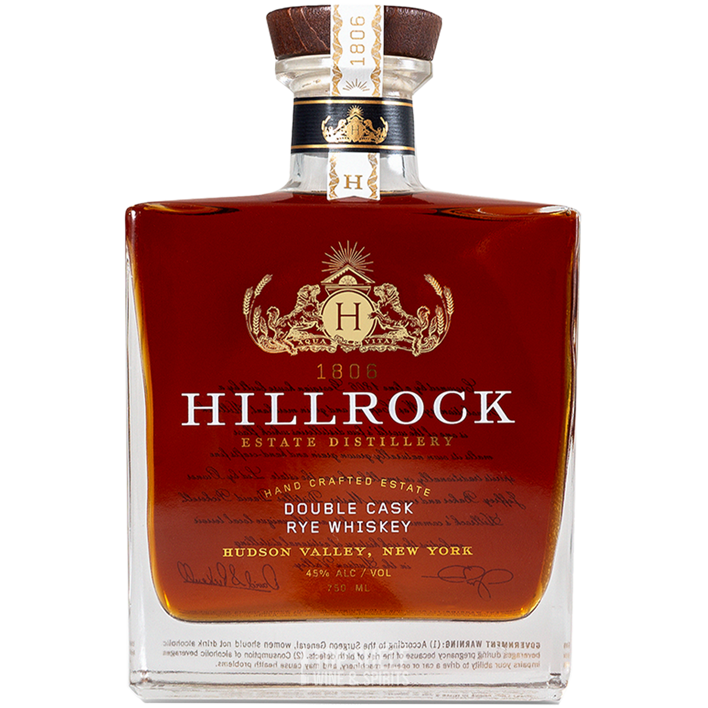 Hillrock Sauternes Double Cask Rye Whiskey