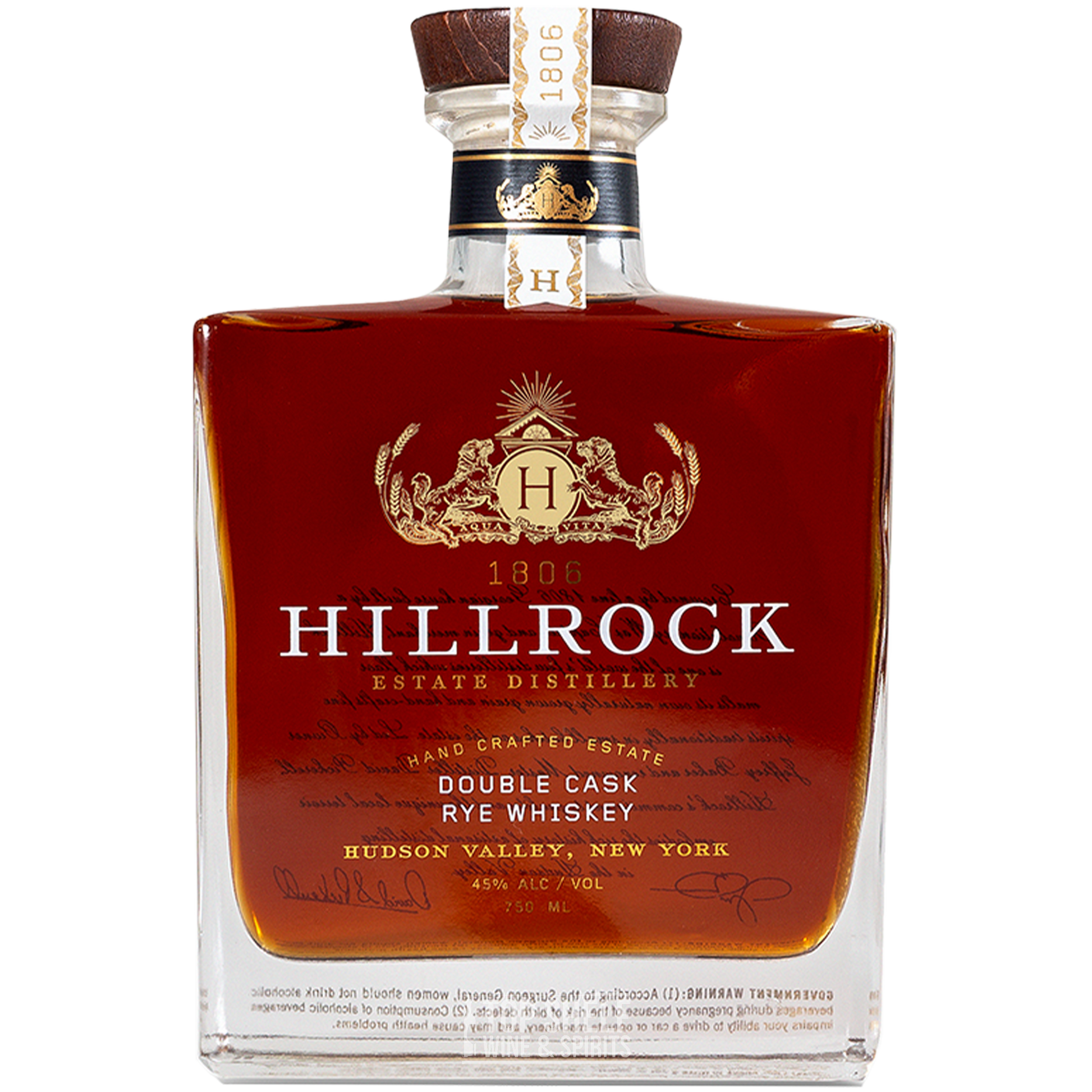 Hillrock Sauternes Double Cask Rye Whiskey
