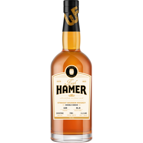 Hugh Hamer Double Oak Small Batch Straight Bourbon Whiskey