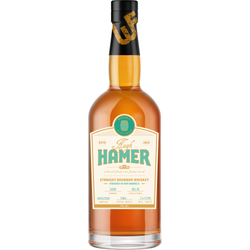 Hugh Hamer Small Batch Rum Finish Straight Bourbon Whiskey