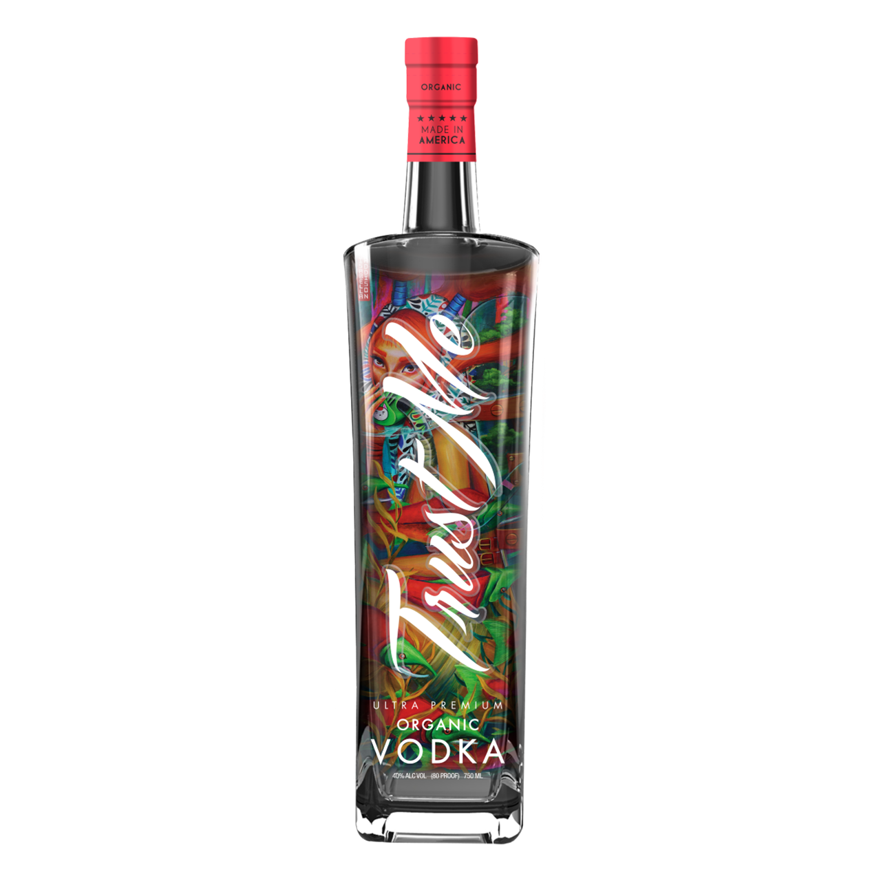 Trust Me Vodka Organic - Artist Series Isabella Addison 750ml