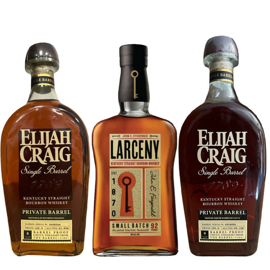 Elijah Craig Private Select Barrel Proof 'The Elijah Craig Run' Premium Bundle