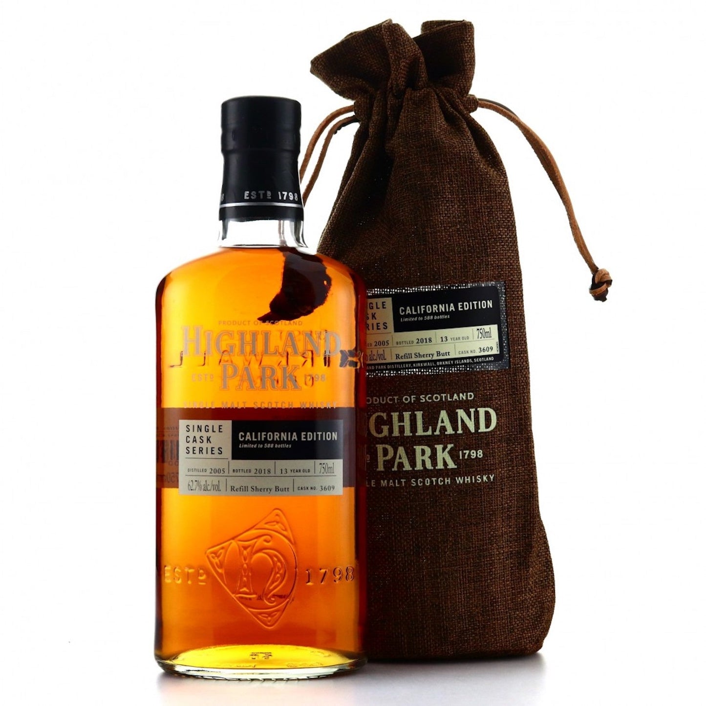 Highland Park Single Cask Series 2005 (California Edition)