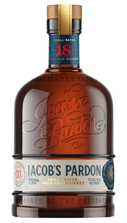 Jacob's Pardon Small Batch 18 Year American Whiskey Recipe No. 3 (750Ml)