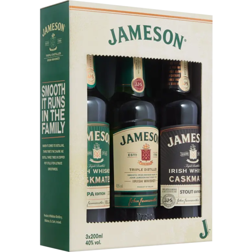 Jameson Trilogy Collection Irish Blended Whiskey (200mL)