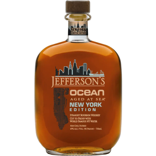 Jefferson's 'Ocean' Aged at Sea New York Edition Straight Bourbon Whiskey