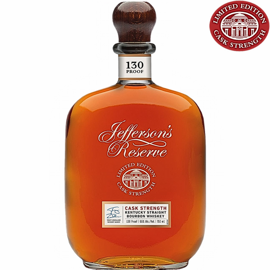 Jefferson's Reserve 8 Year Old Cask Strength Bourbon Limited Edition