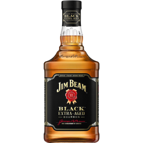 Jim Beam Black Extra Aged Old Kentucky Straight Bourbon Whiskey (1L)