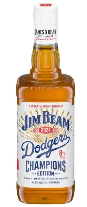 Jim Beam Bourbon Dodgers Champions Edition (750Ml)
