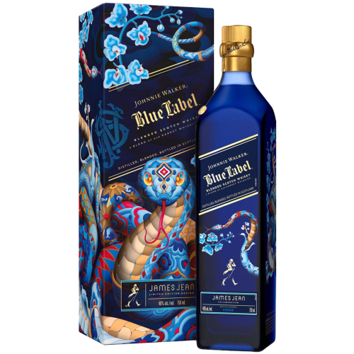 Johnnie Walker Blue Label Year of The Snake 2025 Edition Blended Scotch Whisky