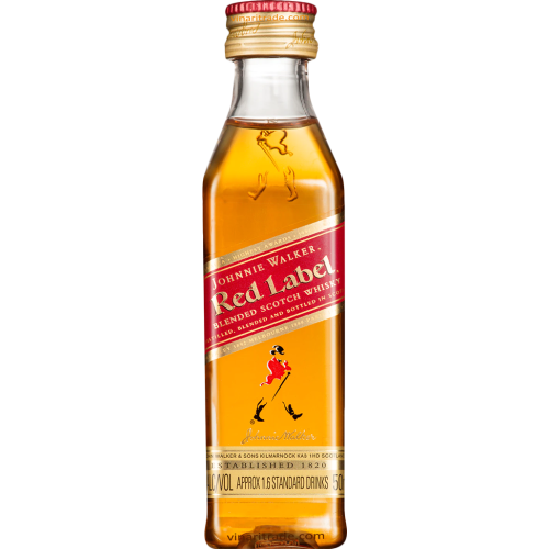 Johnnie Walker Red Label Blended Scotch Whisky (50mL)