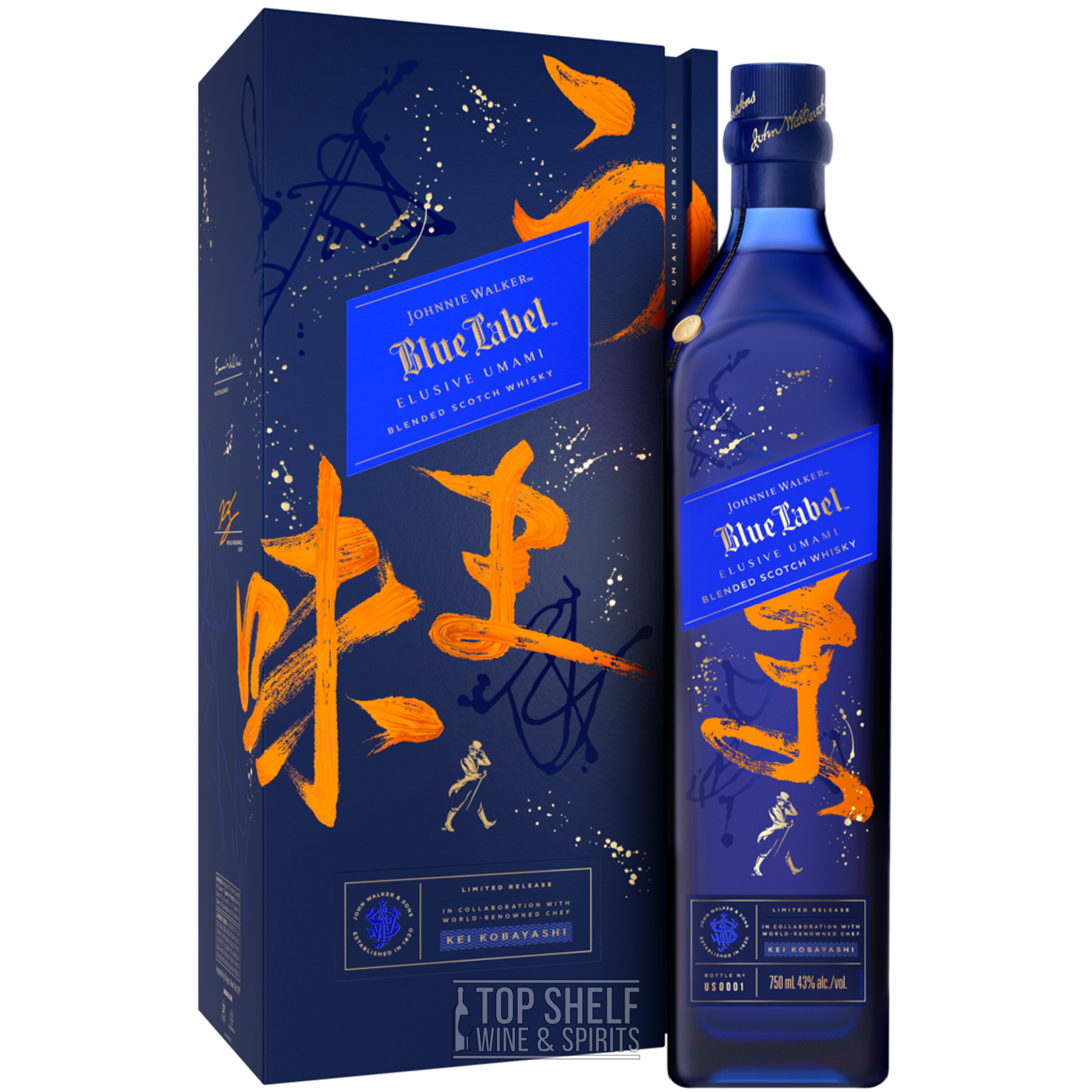 Johnnie Walker Umami Blue Label Scotch (Limited Edition)