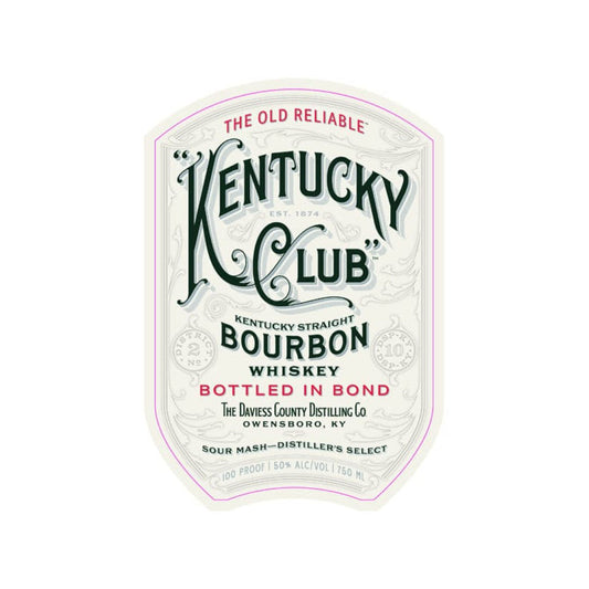 Kentucky Club Bourbon Bottled In Bond 750ml