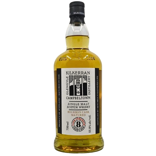 Kilkerran 8 Year Old Bourbon Cask Matured 55.8%