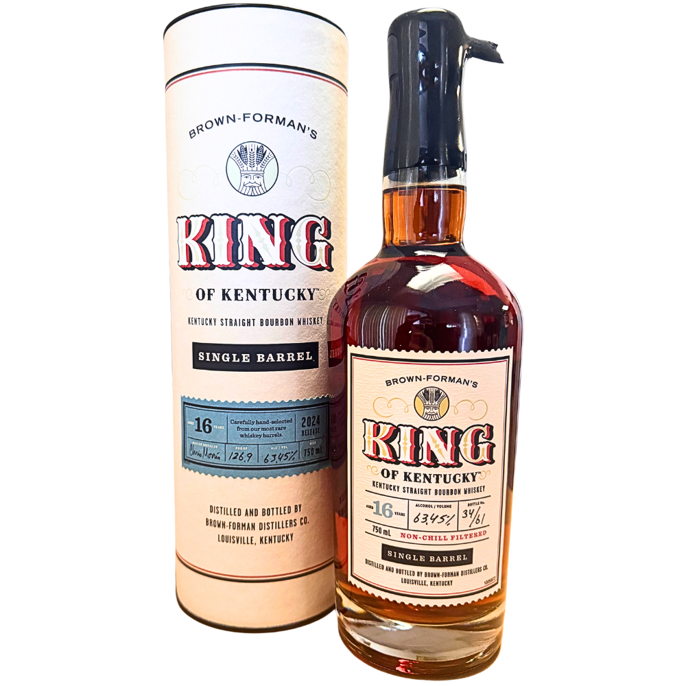 King Of Kentucky 16 Year Bourbon 2024 Release 126.9 Proof