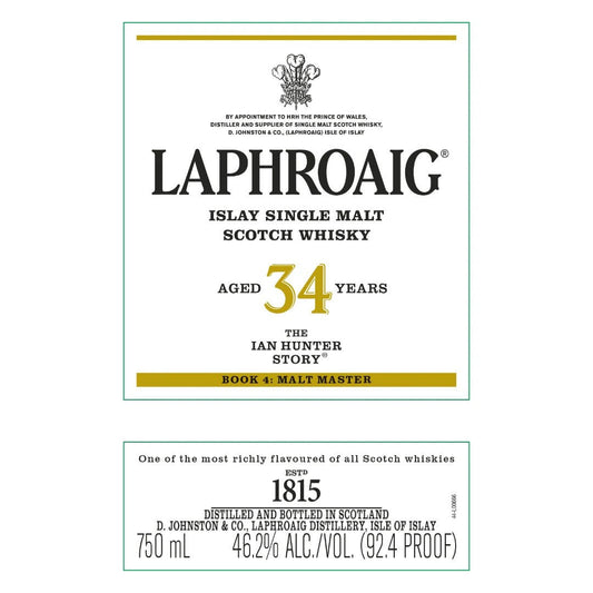 Laphroaig The Ian hunter Story Book 4: Malt Master 750ml