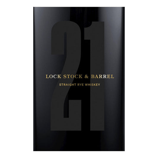 Lock Stock & Barrel 21 Years Old Straight Rye 750ml