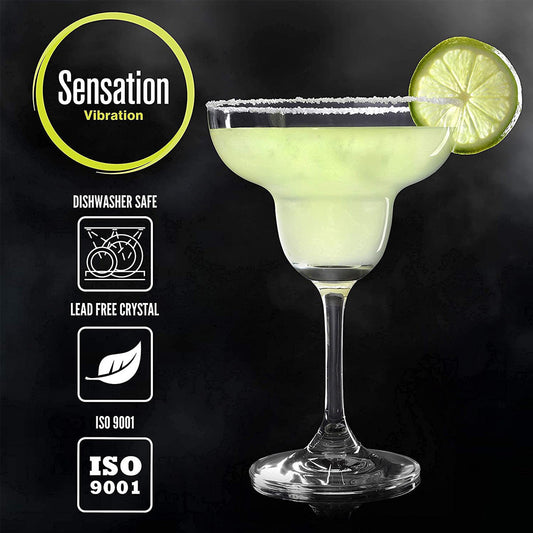 Magarita Glasses Set Of  2 - 10Oz