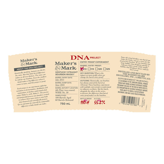 Makerâ€™s Mark DNA Project 750ml