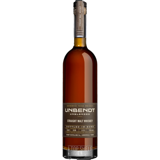 Unbendt Unblended Straight Malt Whiskey